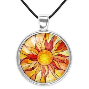 Sunburst Pendant Necklace